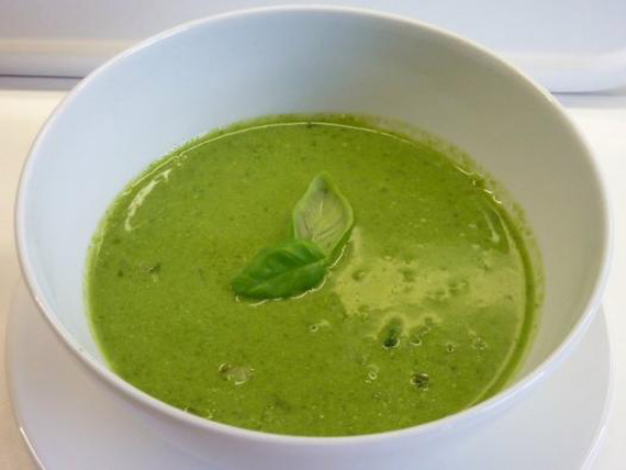 zuppa di spinaci